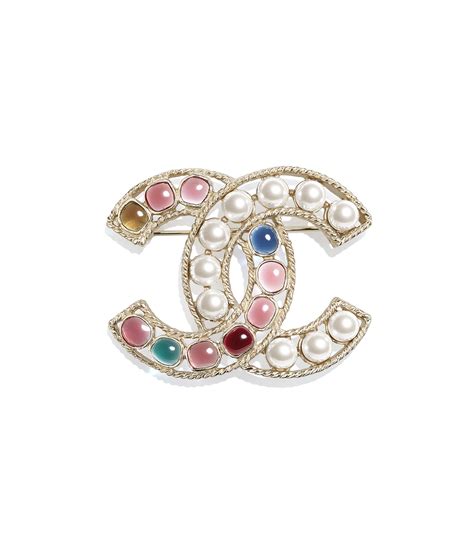 chanel brooch punk|Chanel costume jewelry.